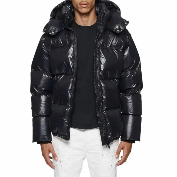 Нейлоновый пуховик Black Beauty Purple Brand