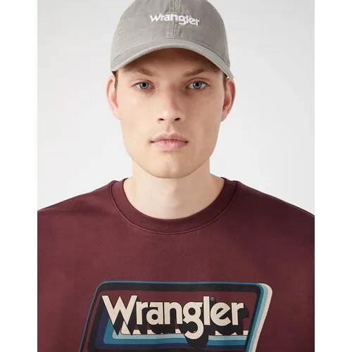 Бейсболка Wrangler, размер OS, серый