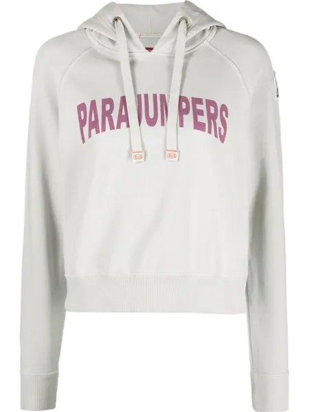 Parajumpers худи с логотипом, серый