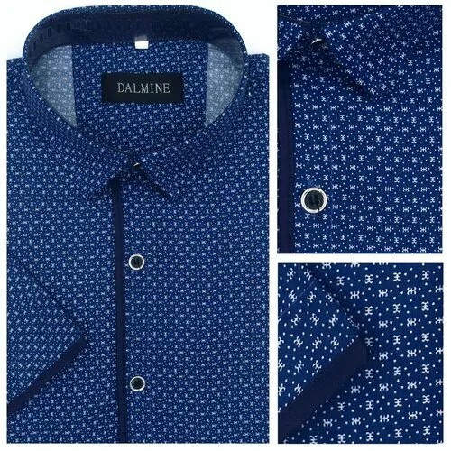 Рубашка Dalmine, размер 50, синий