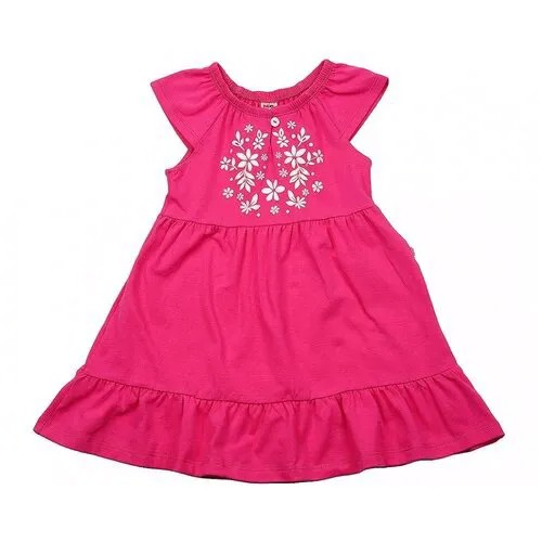 Платье Mini Maxi, размер 116, розовый, красный