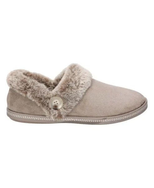 Уютные тапочки для костра Skechers, бежевый
