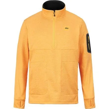 Флисовая куртка Bake Grid 1/4 – мужская Picture Organic, желтый