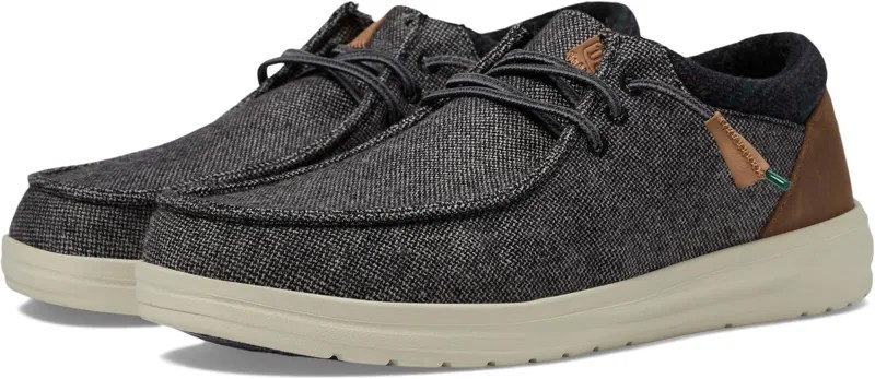 Лоферы Hey Dude Wally Grip Wool, угольный