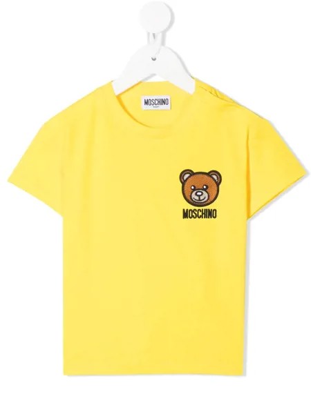 Moschino Kids футболка Teddy Bear с короткими рукавами