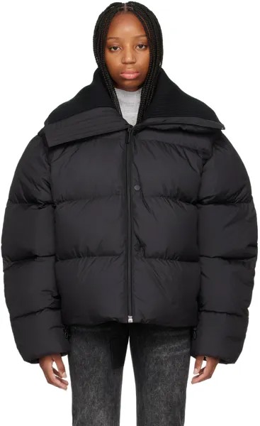 Черный пуховик The Ultimate Puffer 032c