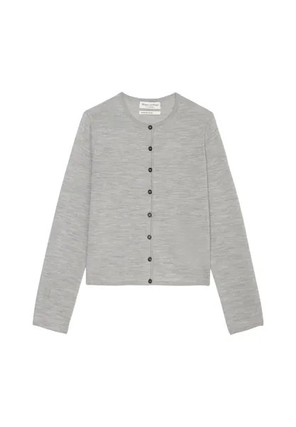 Кардиган LONGSLEEVE ROUNDNECK Marc O'Polo, серый