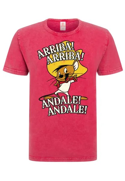Футболка Logoshirt Looney Tunes Speedy Gonzales, красный