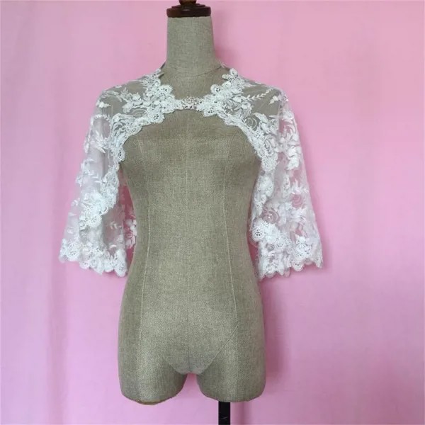 Туфли на шнурках для невесты болеро с запахом аппликации; Robe De Mariage свадебные свадебных вечерок платье с накидкой аксессуары вечерние 2021 Жен...
