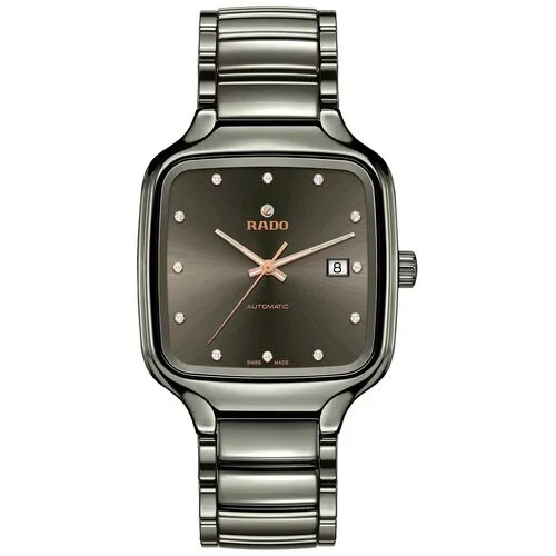Наручные часы RADO True Square Rado True Square Automatic R27077702, коричневый