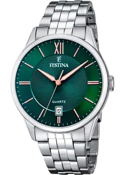 Fashion наручные  мужские часы Festina F20425.7. Коллекция Classics