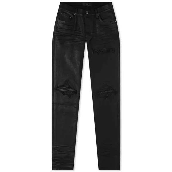 Джинсы Amiri Mx1 Wax, черный