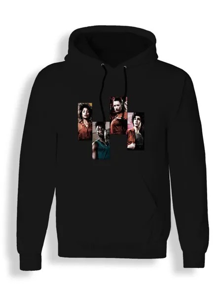 Худи унисекс СувенирShop Отбросы/Misfits/Сериал 2 черное 2XL