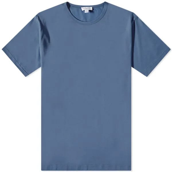 Классическая футболка с круглым вырезом Sunspel