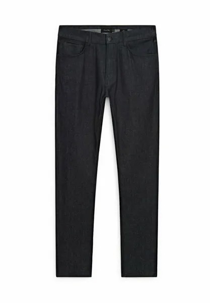 Прямые джинсы Massimo Dutti, темно-синий