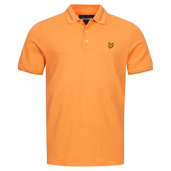 Сезонная мужская рубашка-поло с логотипом Lyle & Scott Lyle And Scott