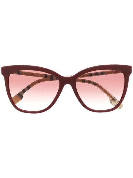 Burberry Eyewear солнцезащитные очки Clare в квадратной оправе