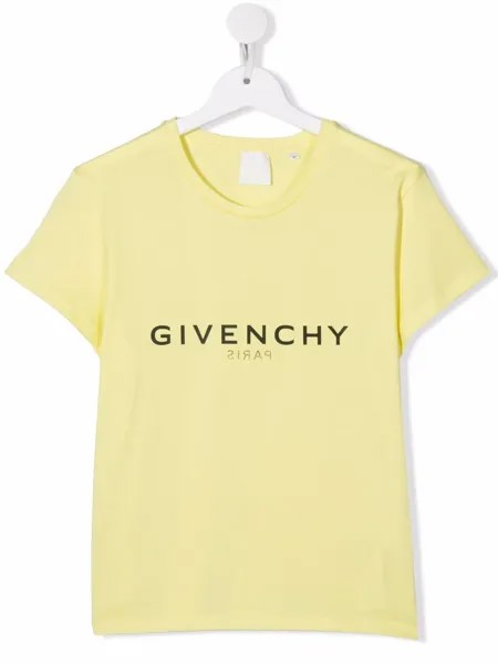 Givenchy Kids футболка с логотипом