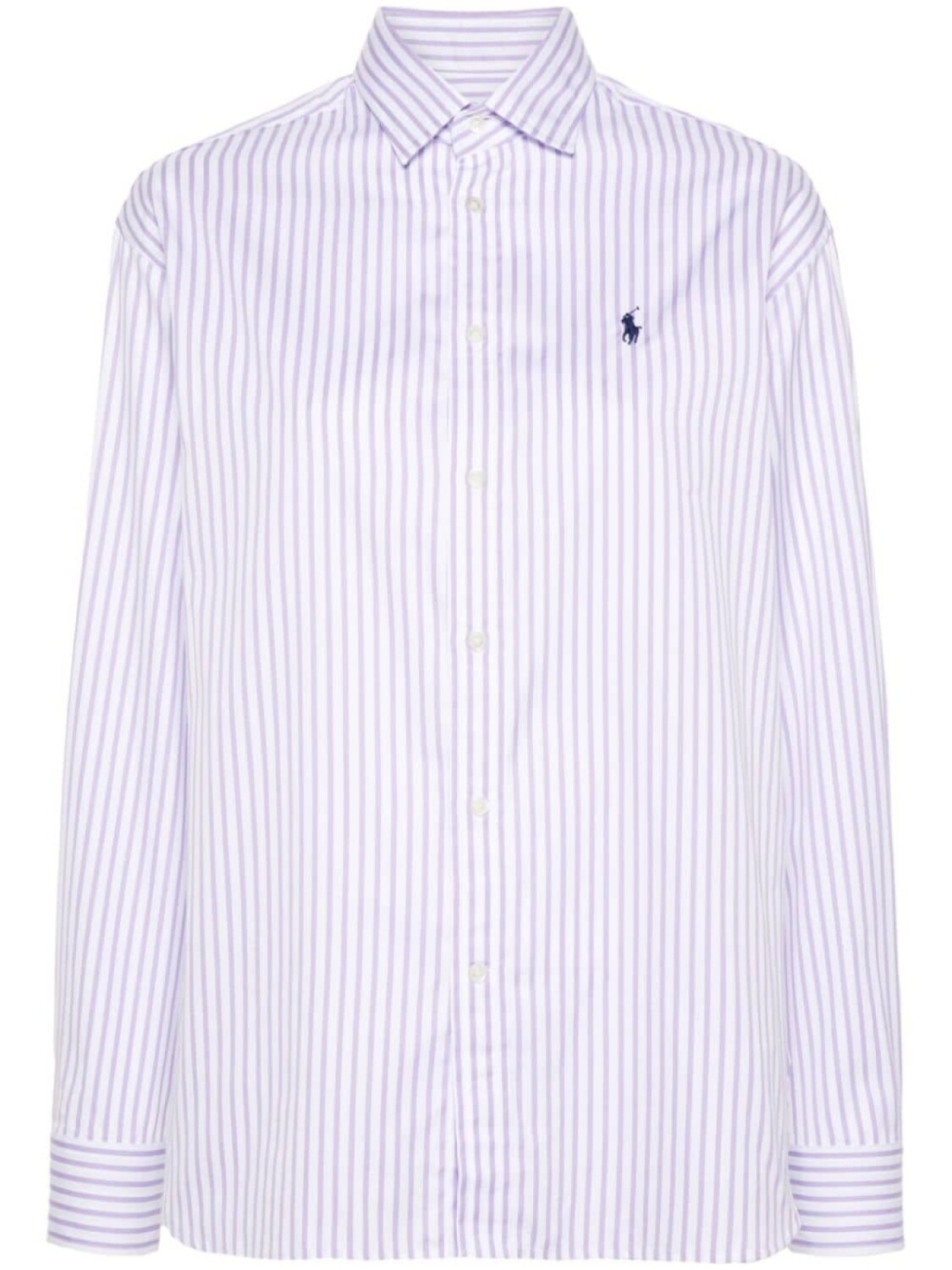 Polo Ralph Lauren рубашка в полоску, фиолетовый