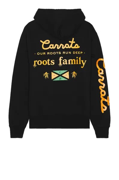 Толстовка Carrots Roots Family, черный