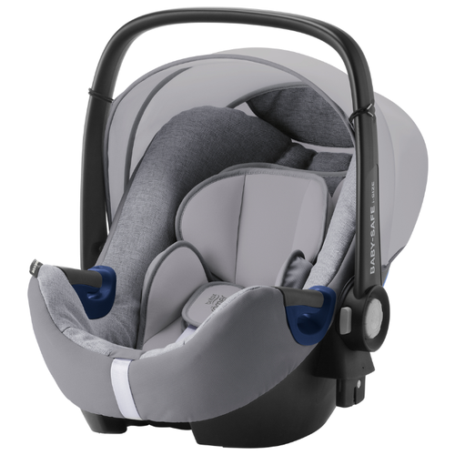 Автокресло-переноска группа 0+ (до 13 кг) BRITAX ROMER Baby-Safe2 i-Size, grey marble