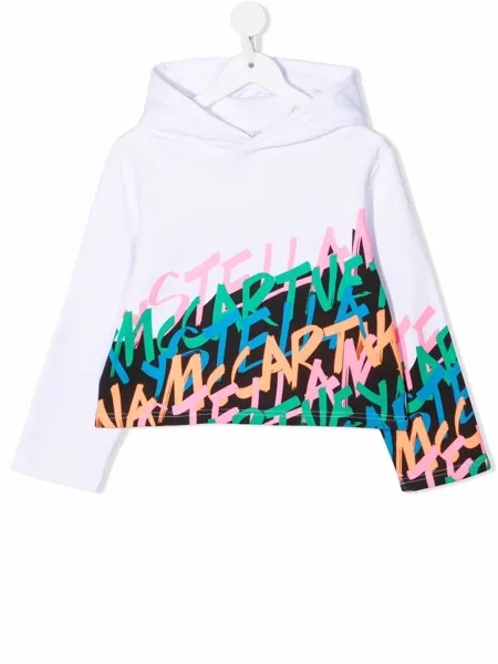Stella McCartney Kids худи с логотипом