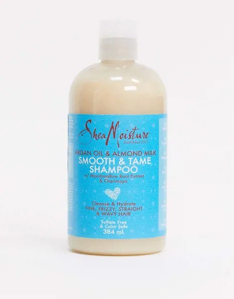 Шампунь 384 мл с аргановым маслом и миндальным молоком Shea Moisture-Бесцветный