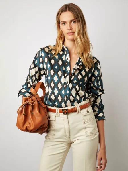 Gerard Darel Блуза с длинными рукавами Carla, утка