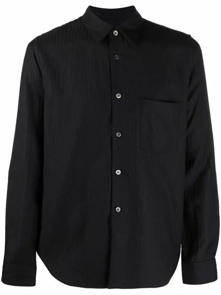 Black Comme Des Garçons рубашка на пуговицах