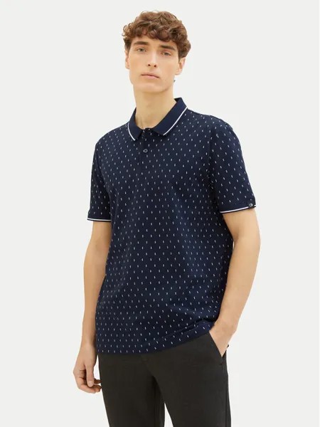 Рубашка стандартного кроя Tom Tailor Denim, синий