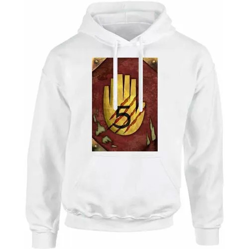 Худи размер 48, белый