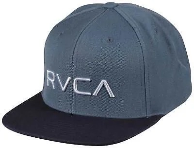 Кепка Snapback из твила RVCA — шифер — новинка