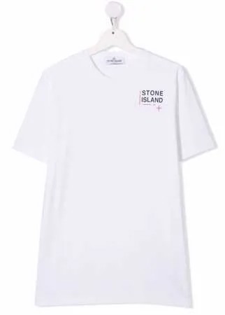 Stone Island Junior футболка с логотипом