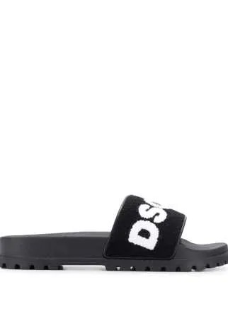 Dsquared2 шлепанцы с логотипом