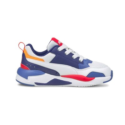 Puma XRay 2 Square Youth Girls Blue, White Кроссовки Повседневная обувь 374192-06