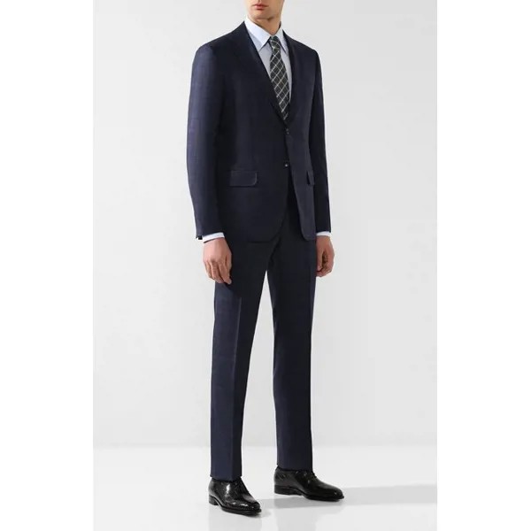 Костюм из смеси кашемира и шерсти Kiton