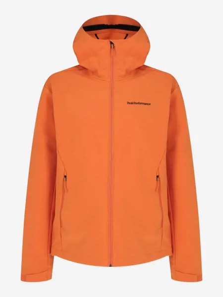 Куртка cофтшелл мужская Peak Performance, Оранжевый