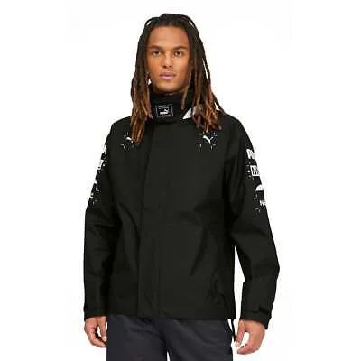Puma Nemen Racing Shell X Jacket Мужские черные пальто Куртки Верхняя одежда 530449-01