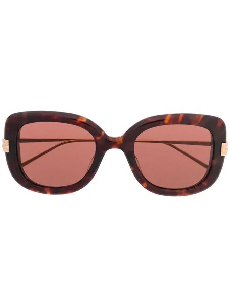 Boucheron Eyewear массивные солнцезащитные очки