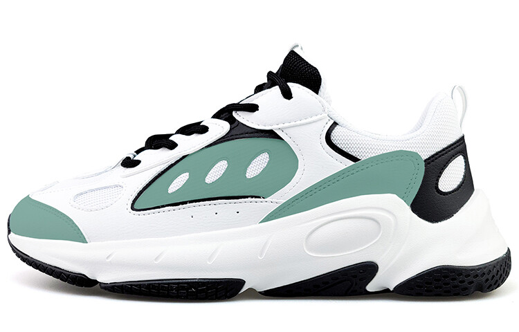 Кроссовки LINING Wing Wind Lifestyle Shoes Women's Low-top White/Black/Green, белый