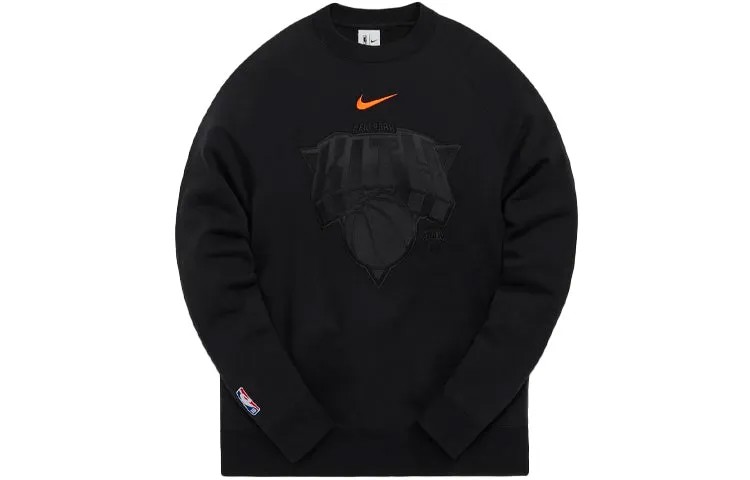 Свитшот Kith Nike для New York Knicks Fleece Crewneck, черный
