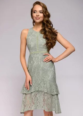 Вечернее платье женское 1001dress 0112001-30063PC зеленое 44