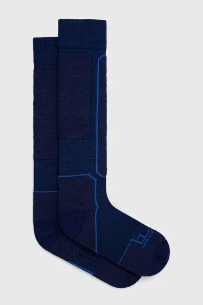 Лыжи+ Легкие носки Icebreaker, темно-синий