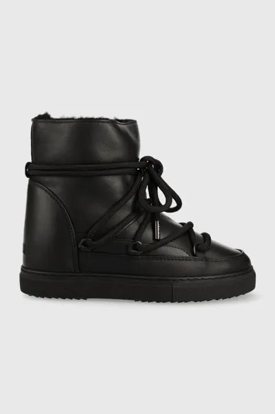 Кожаные зимние ботинки FULL LEATHER WEDGE Inuikii, черный