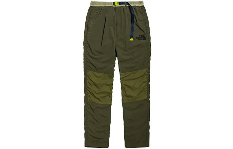 Трикотажные спортивные штаны мужские зеленые The North Face, зеленый