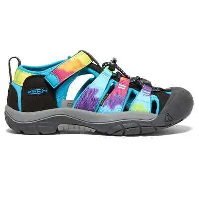 Синие повседневные сандалии Keen Newport H2 TieDye Sport Youth Girls 1018441