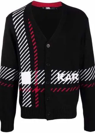 Karl Lagerfeld кардиган с логотипом