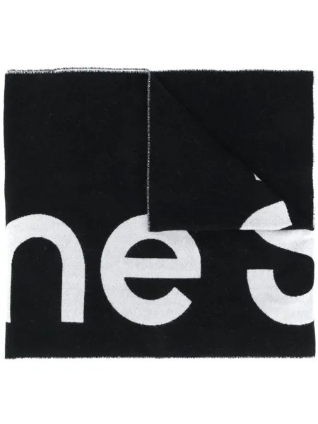 Acne Studios шарф Toronty с жаккардовым логотипом