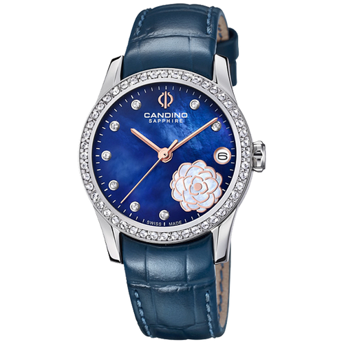 Наручные часы CANDINO Ladies Candino C4721/3, серебряный, синий