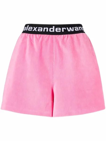 Alexander Wang спортивные шорты с логотипом